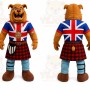 Brown Bulldog Mascot Costume for Events and Promotions