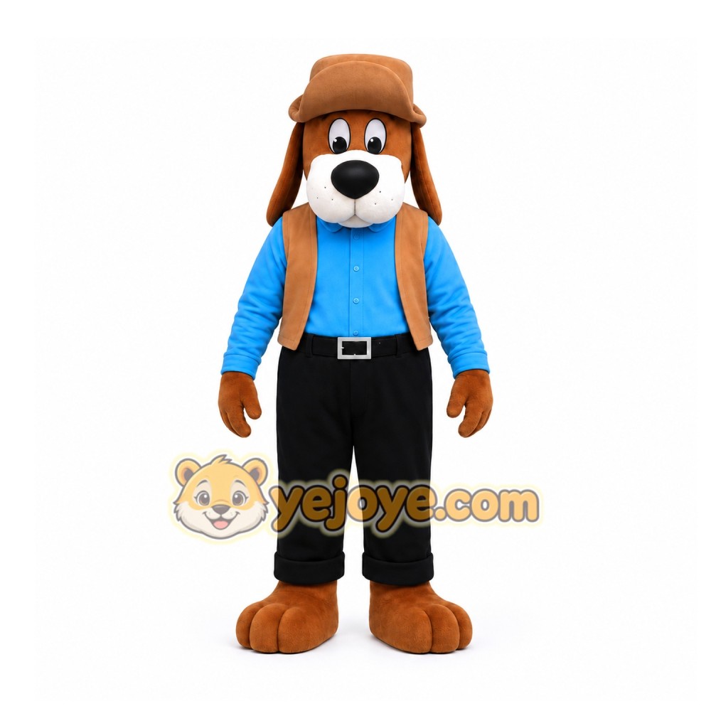 Brown Dog Mascot Costume for Events and Promotions Brown Dog Mascot Costume for Events and Promotions