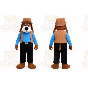 Brown Dog Mascot Costume for Events and Promotions