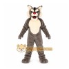 Gray Wolf Mascot Costume for Events and Promotions