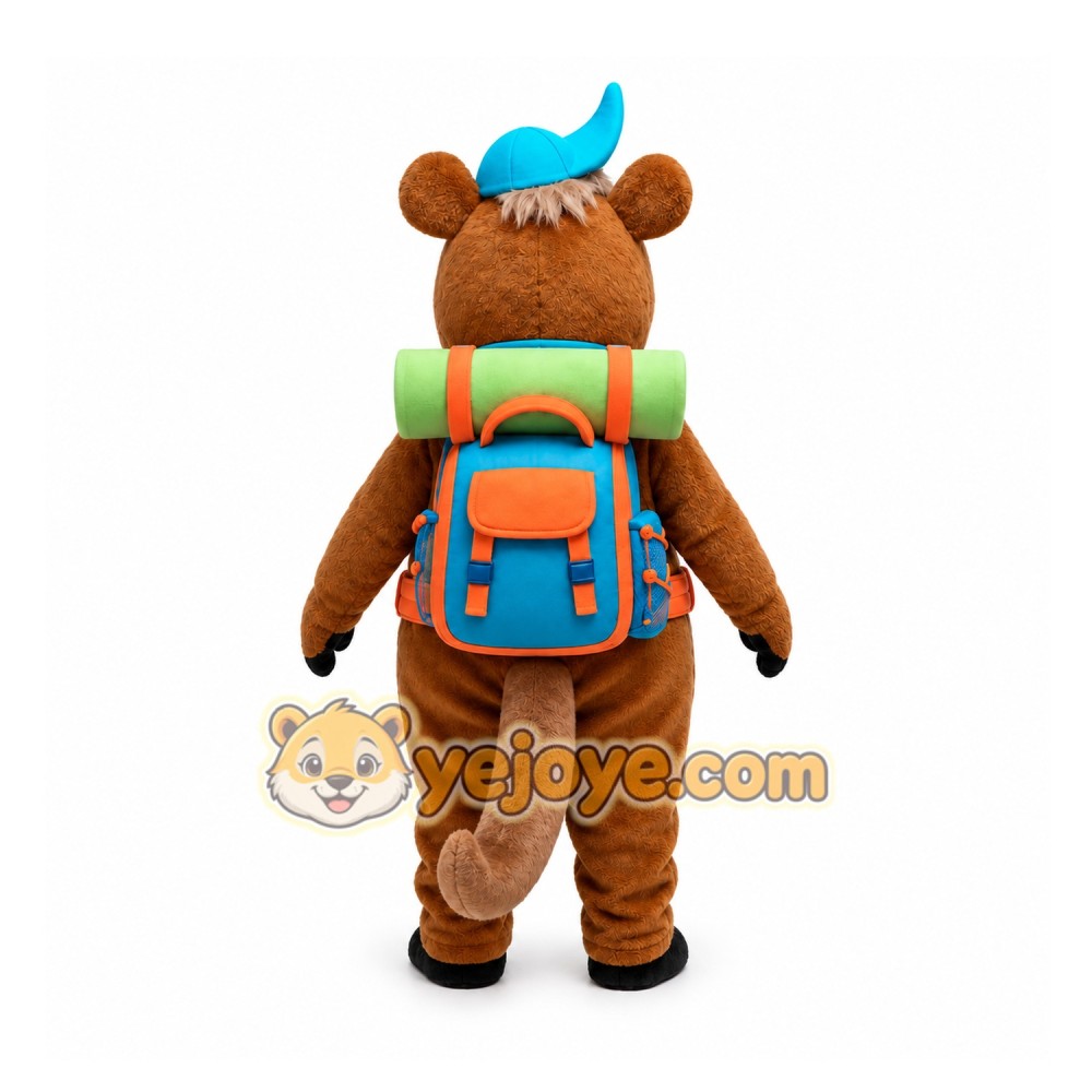 Brown Anteater Mascot Costume for Events and Promotions Brown Anteater Mascot Costume for Events and Promotions
