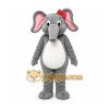 Gray Elephant Mascot Costume for Children's Events Gray Elephant Mascot Costume for Children's Events