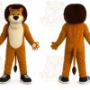 Brown Lion Mascot Costume for Children's Events