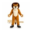Brown Lion Mascot Costume for Children's Events Brown Lion Mascot Costume for Children's Events