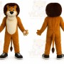 Brown Lion Mascot Costume for Children's Events