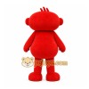 Red Abstract Creature Mascot Costume for Children's Events Red Abstract Creature Mascot Costume for Children's Events