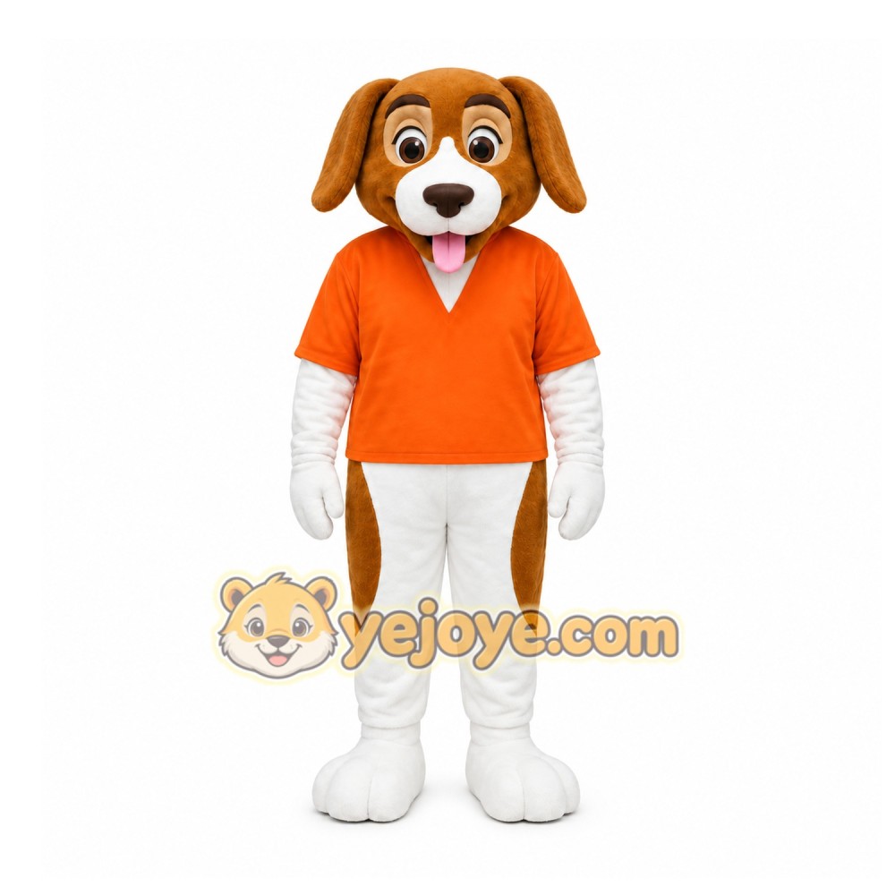 Brown Dog Mascot Costume for Events and Promotions Brown Dog Mascot Costume for Events and Promotions