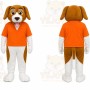 Brown Dog Mascot Costume for Events and Promotions