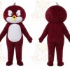Maroon Bird Mascot Costume for Events and Promotions
