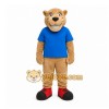 Tan Cougar Mascot Costume for School Events