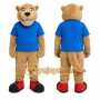 Tan Cougar Mascot Costume for School Events