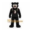 Black Bear Mascot Costume for Sports Events
