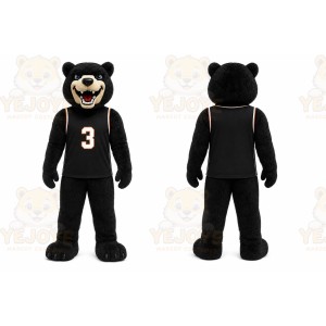 Black Bear Mascot Costume for Sports Events