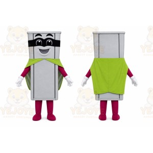 Gray Trash Can Mascot Costume for Corporate Events