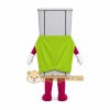 Gray Trash Can Mascot Costume for Corporate Events
