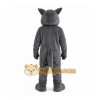 Gray Wolf Mascot Costume for Events and Promotions