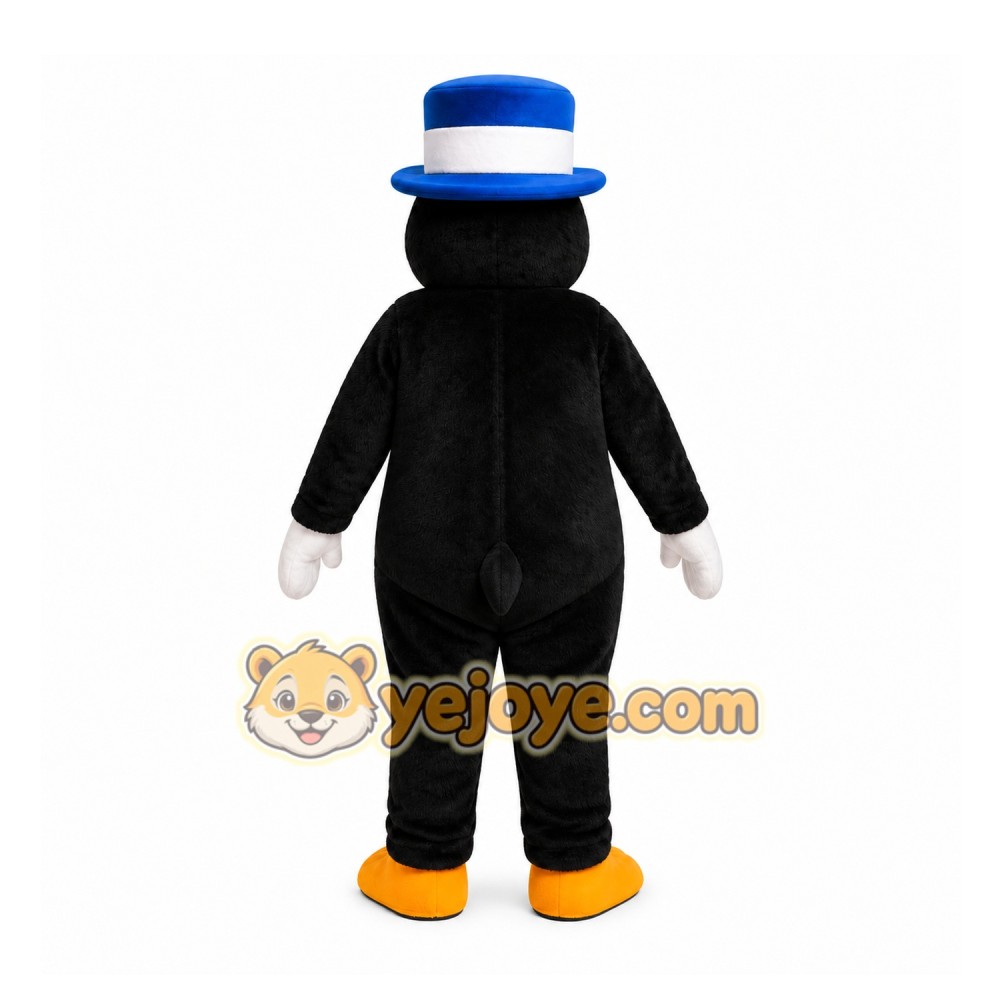 Black Penguin Mascot Costume for Children's Events Black Penguin Mascot Costume for Children's Events