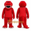 Red Dinosaur Mascot Costume for Children's Events Red Dinosaur Mascot Costume for Children's Events