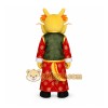 Yellow Dragon Mascot Costume for Holiday Events