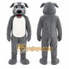Gray Dog Mascot Costume for Events and Promotions