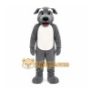 Gray Dog Mascot Costume for Events and Promotions