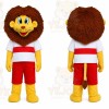 Yellow Lion Mascot Costume for Events and Promotions