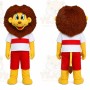 Yellow Lion Mascot Costume for Events and Promotions