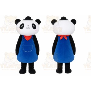 White Panda Mascot Costume for Events and Promotions