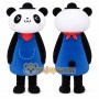 White Panda Mascot Costume for Events and Promotions