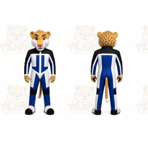 Yellow Cheetah Mascot Costume for Events and Promotions