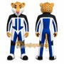 Yellow Cheetah Mascot Costume for Events and Promotions