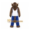 Brown Buffalo Mascot Costume for Events and Promotions