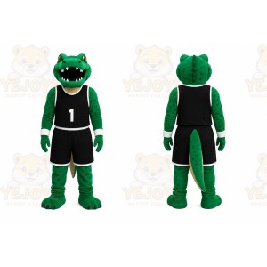 Green Alligator Mascot Costume for Events and Promotions