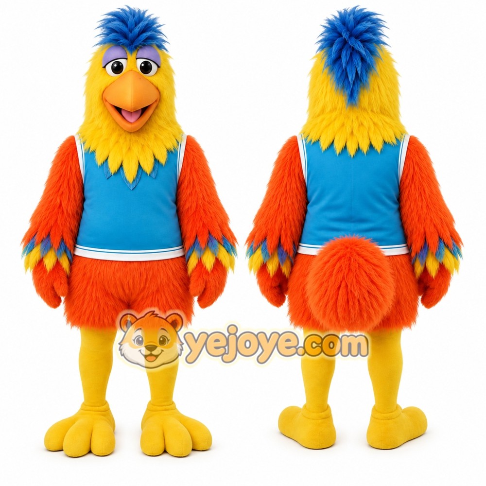 Yellow Bird Mascot Costume for Events and Promotions