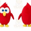 Red Bird Mascot Costume for Events and Promotions