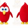 Red Bird Mascot Costume for Events and Promotions