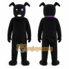 Black Dog Mascot Costume for Events and Promotions