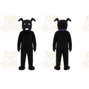 Black Dog Mascot Costume for Events and Promotions