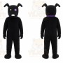 Black Dog Mascot Costume for Events and Promotions