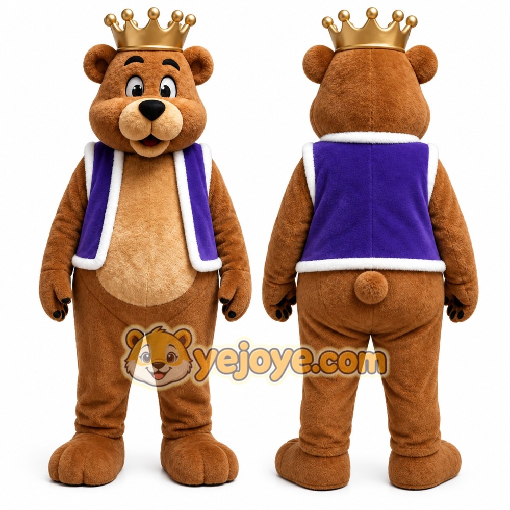 Brown Bear Mascot Costume for Events and Promotions Brown Bear Mascot Costume for Events and Promotions