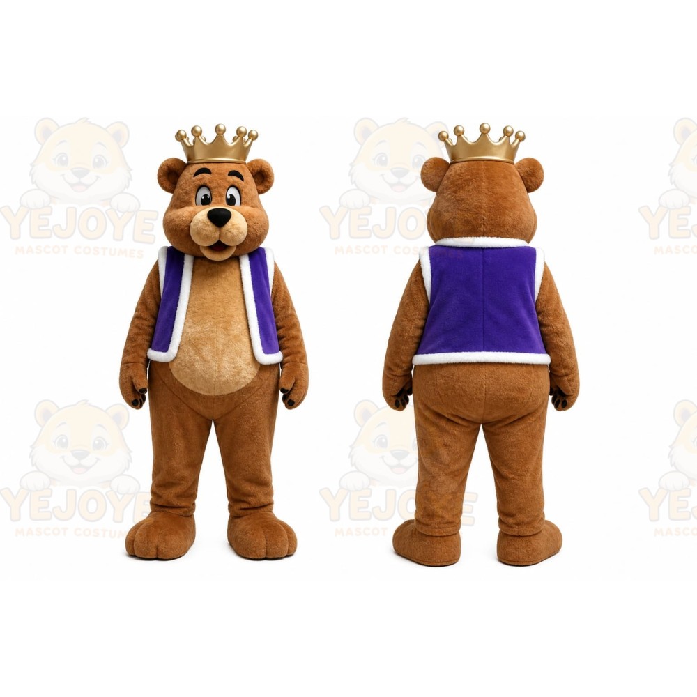 Brown Bear Mascot Costume for Events and Promotions