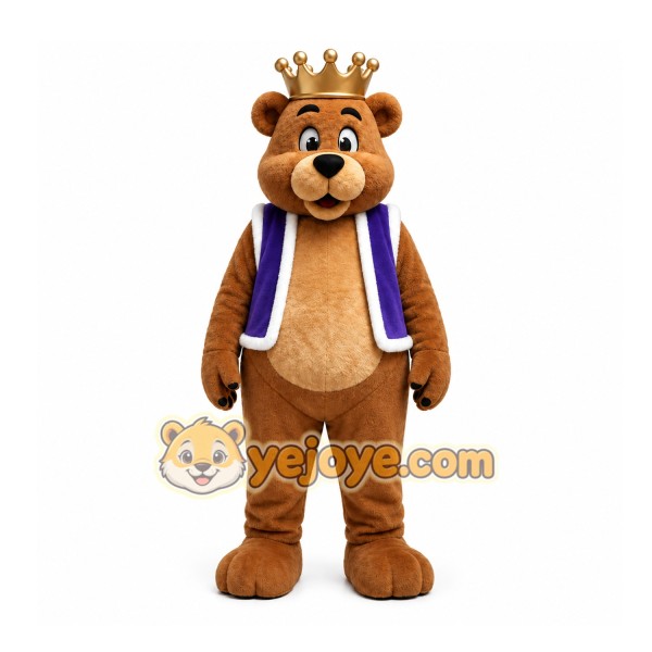 Brown Bear Mascot Costume for Events and Promotions