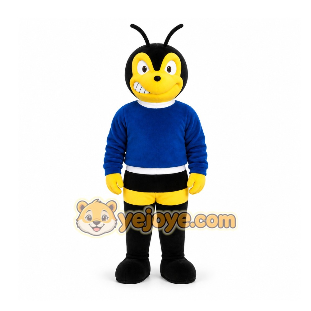 Black Bee Mascot Costume for School Events Black Bee Mascot Costume for School Events