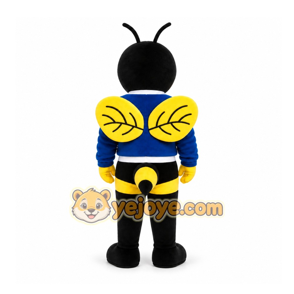 Black Bee Mascot Costume for School Events Black Bee Mascot Costume for School Events