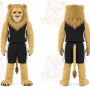 Tan Lion Mascot Costume for Sports Events