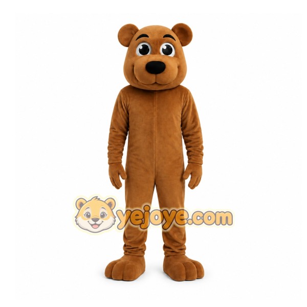 Brown Bear Mascot Costume for Events and Promotions