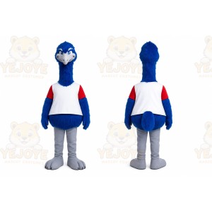 Blue Bird Mascot Costume for Sports Events
