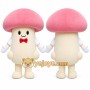 White Mushroom Mascot Costume for Children's Events