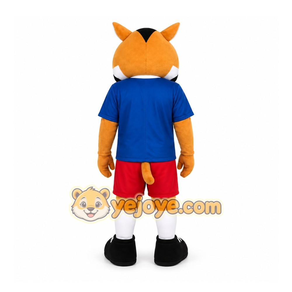 Orange Cat Mascot Costume for Sports Events Orange Cat Mascot Costume for Sports Events