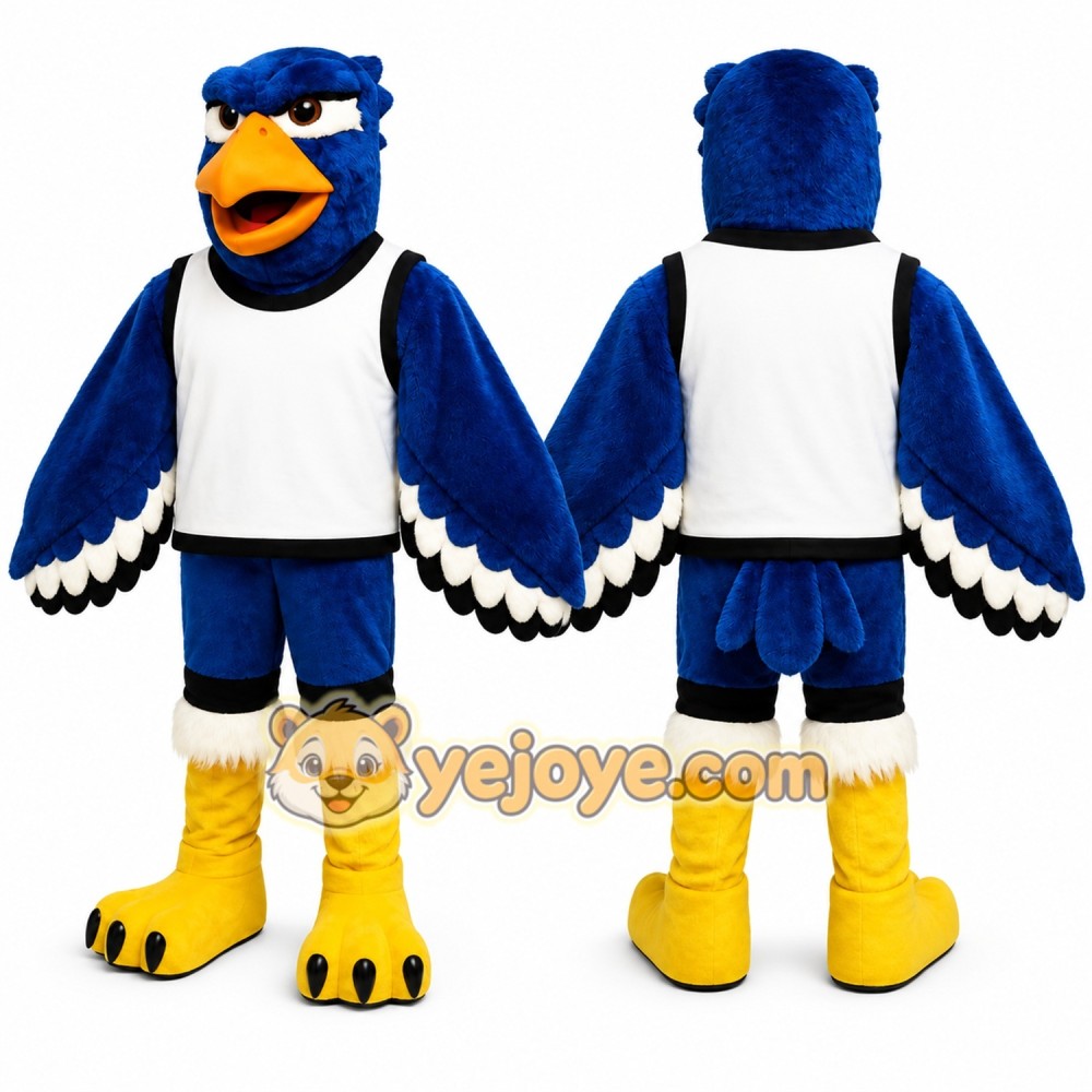 Blue Bird Mascot Costume for Sports Events Blue Bird Mascot Costume for Sports Events